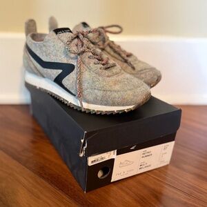 Rag & Bone retro runner felt sneakers multicolor Melange size 37/7